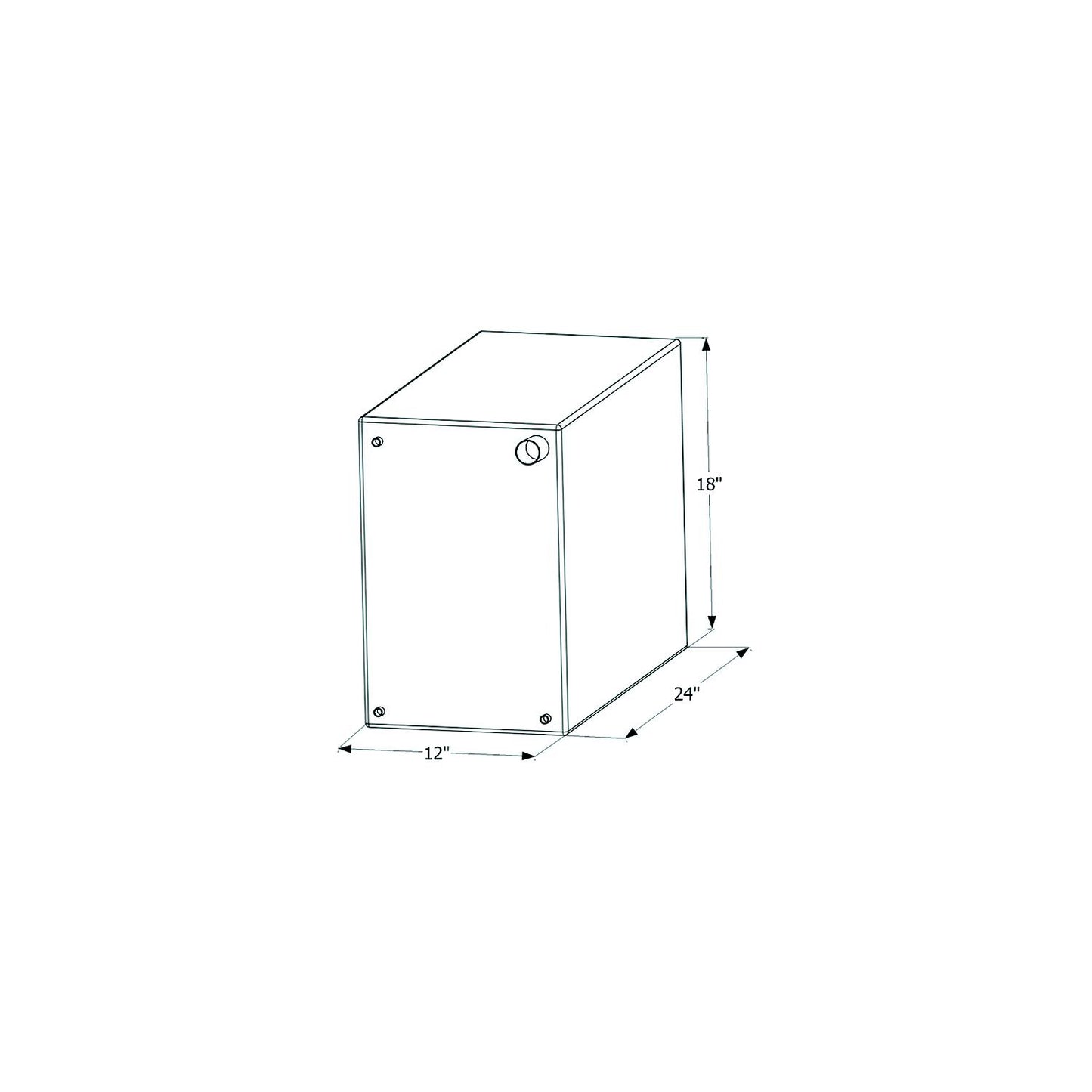 Icon Fresh Water Replacement Tank, 20 Gal.