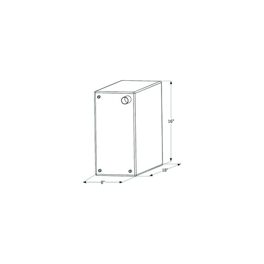 Icon Fresh Water Replacement Tank, 10 Gal.