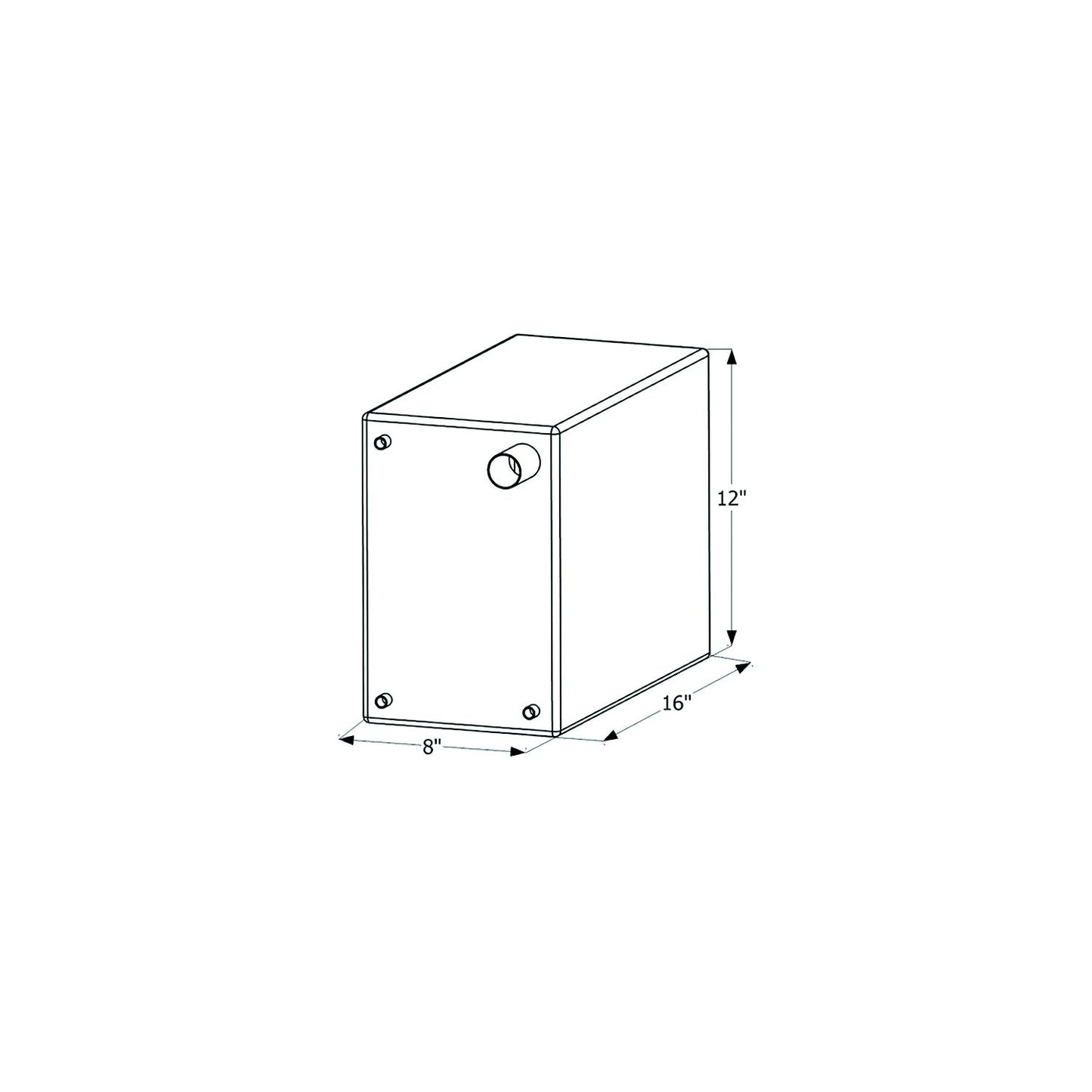 Icon Fresh Water Replacement Tank, 6 Gal.