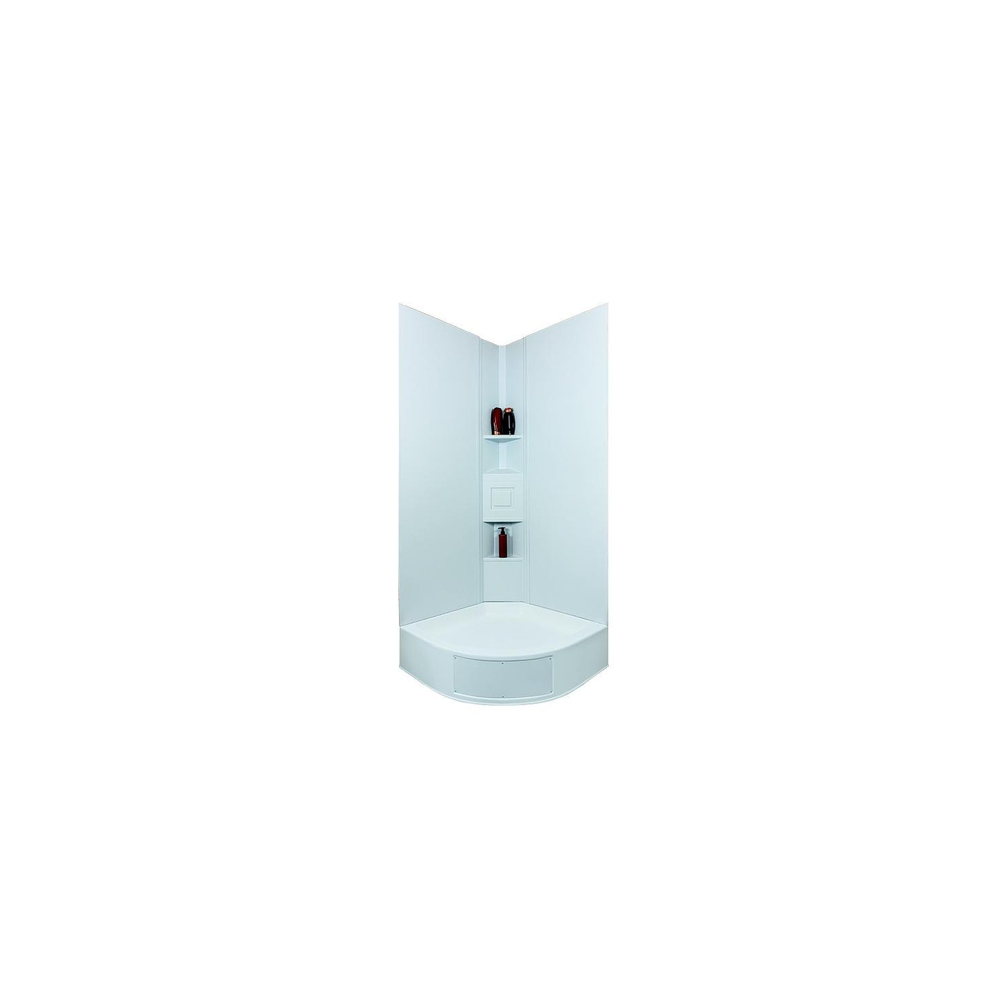 Icon 15227 Neo Angle Shower Surround, 45 Degree Corner
