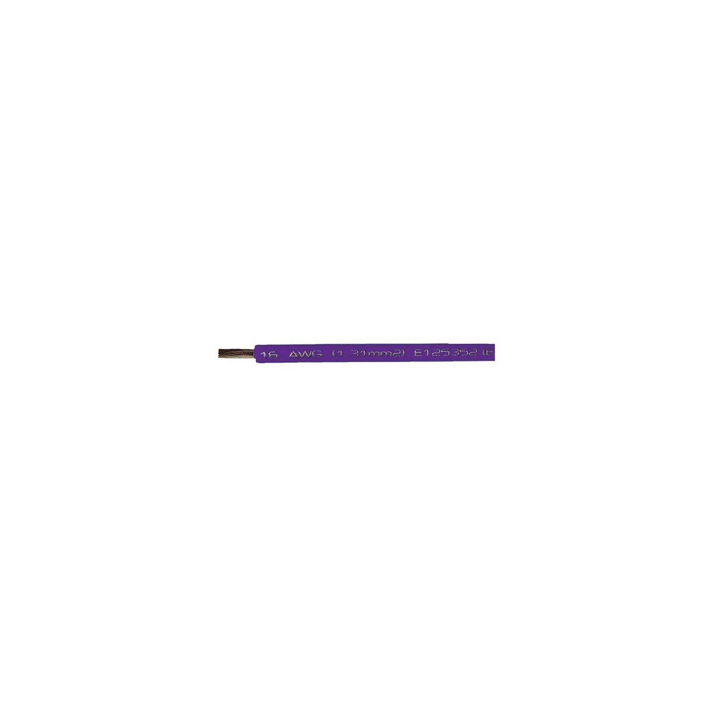 Cobra Wire A1016T14100FT Primary Tinned Copper Wire, 16 AWG, 100', Purple