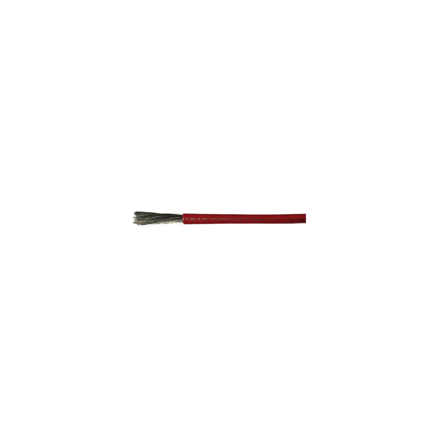 Cobra Wire A2002T01050FT Tinned Copper Battery Cable, 2 AWG, 50', Red