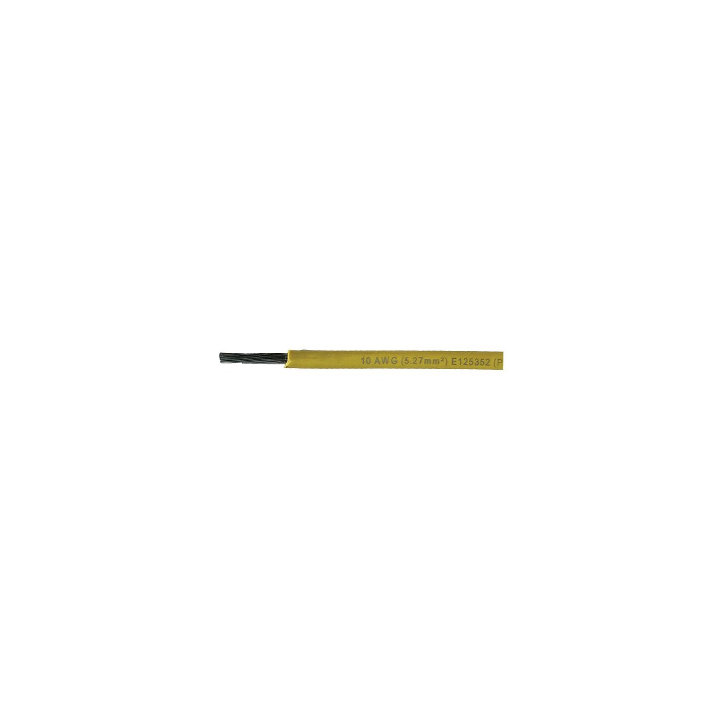 Cobra Wire A2010T04100FT Primary Tinned Copper Wire, 10 AWG, 100', Yellow