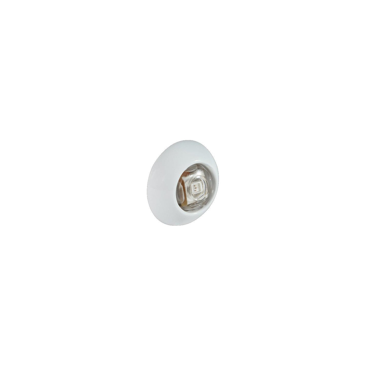 Lumitec 101052 Exuma Direct/360 Degree Courtesy Light, White Case, White LEDs