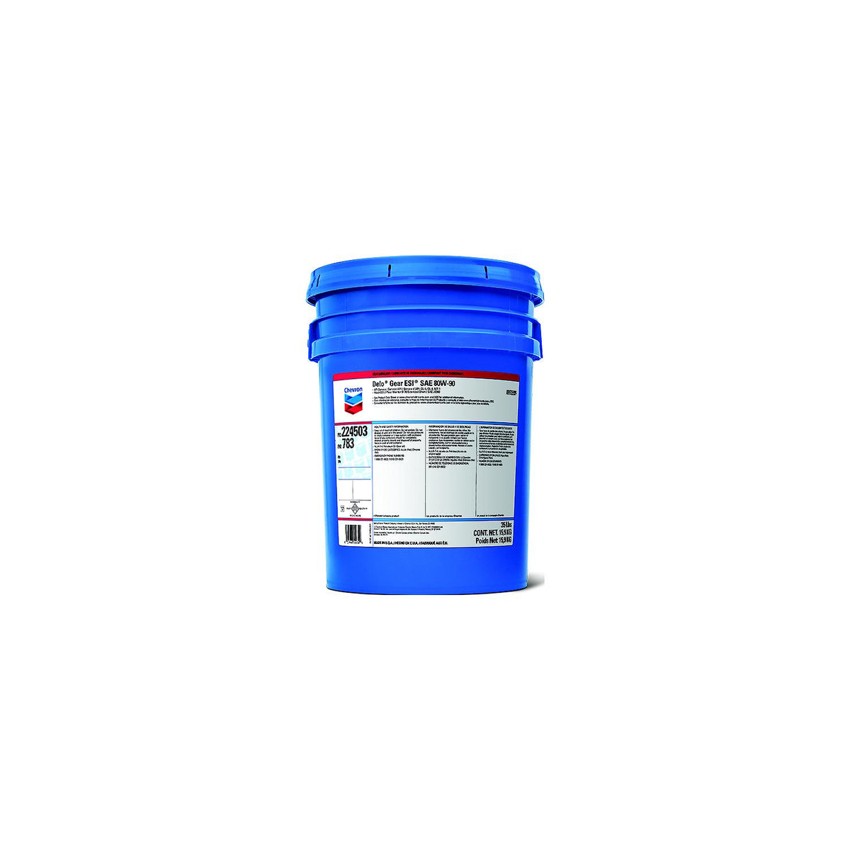 Chevron 224503783 Delo® Gear Esi® Premium Gear Lube, 35 lb. Pail-Supply Nautica