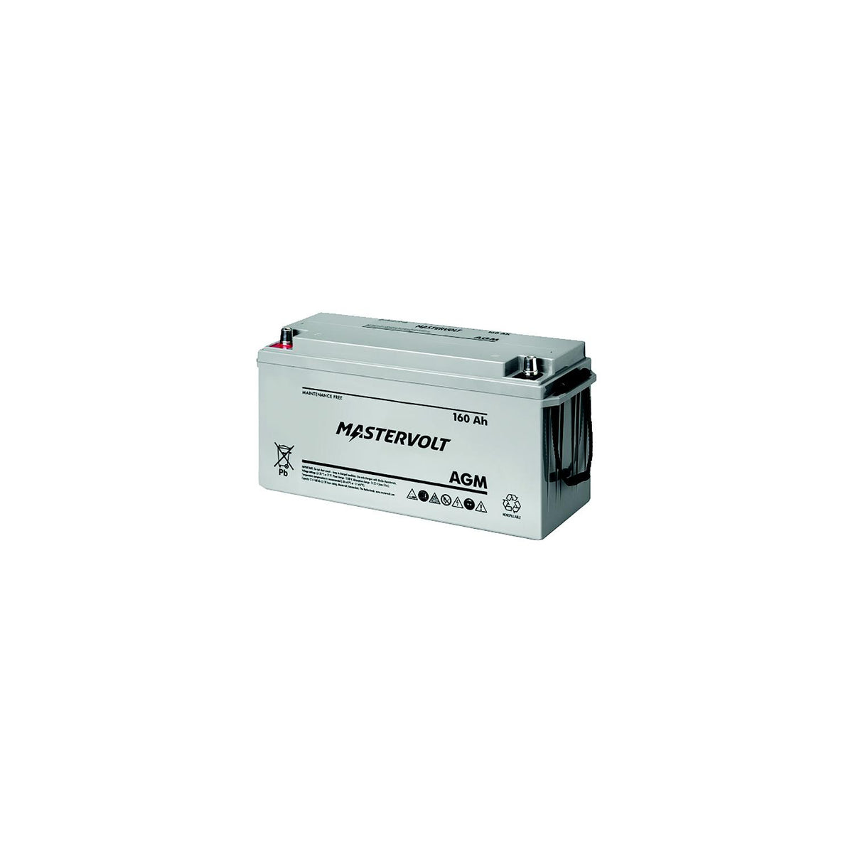 Mastervolt 62001600 12V AGM Battery, Group 4D-Supply Nautica
