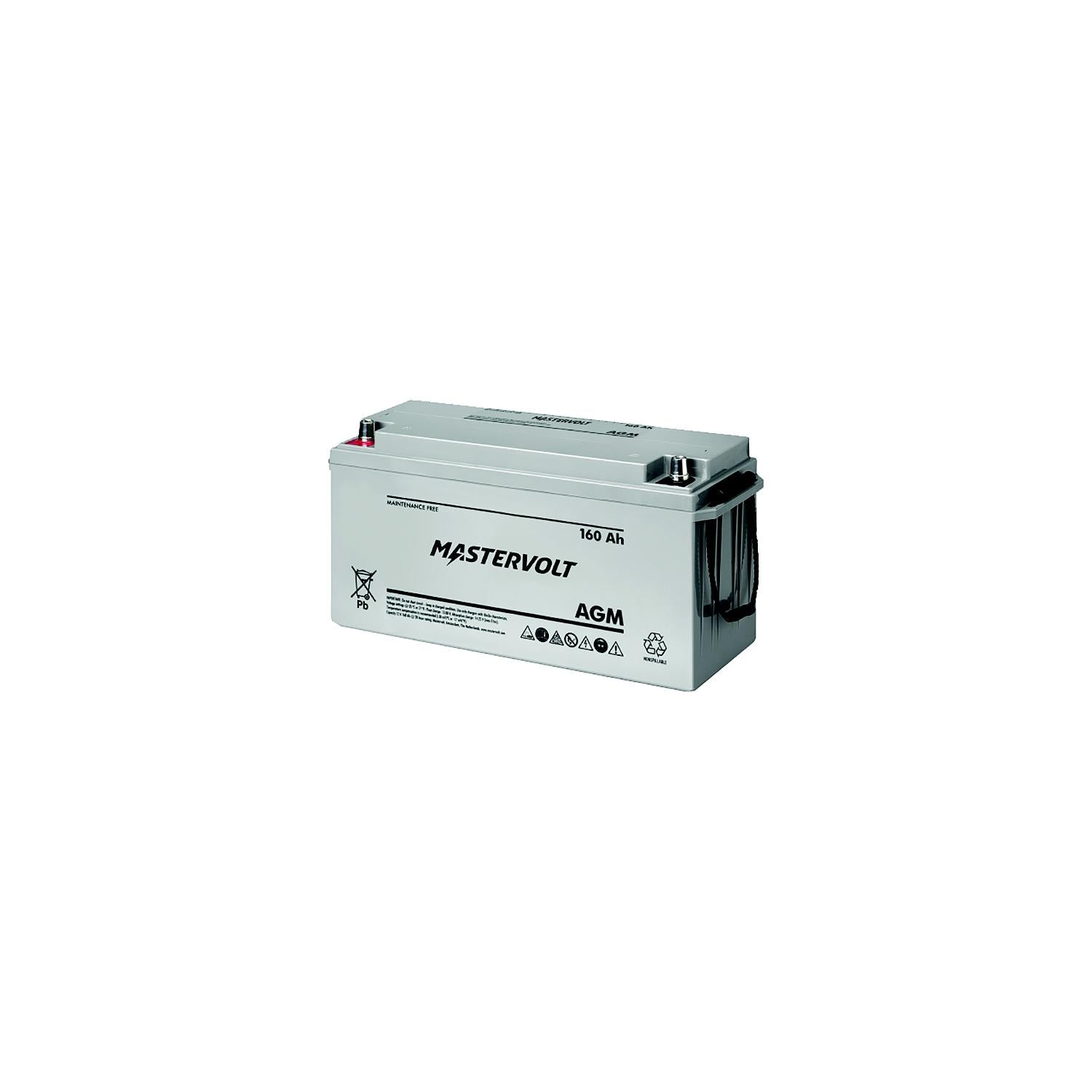 Mastervolt 62001600 12V AGM Battery, Group 4D-Supply Nautica