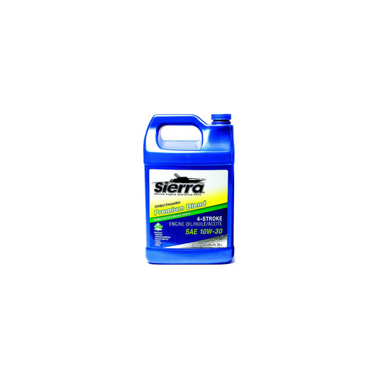 Sierra 9420CAT3 4-Stroke Mineral Forumulation Marine Outboard Engine Oil, 10W-30, Gal