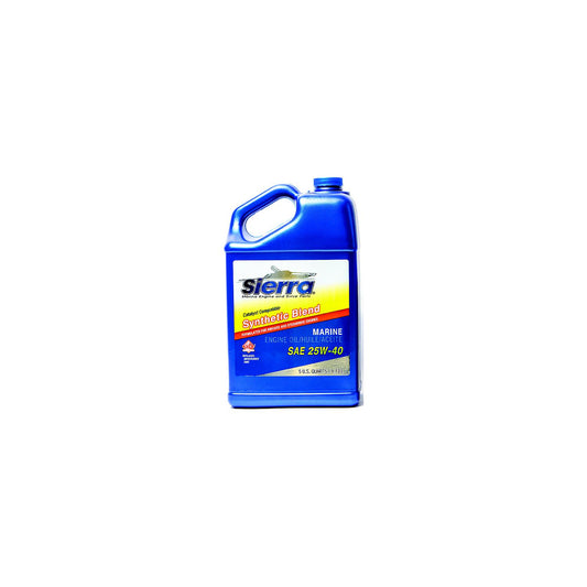 Sierra 9440CAT4 Synthetic Blend 4-Cycle Inboard-Sterndrive Engine Oil, 25W40 FCW, 5 Qt.