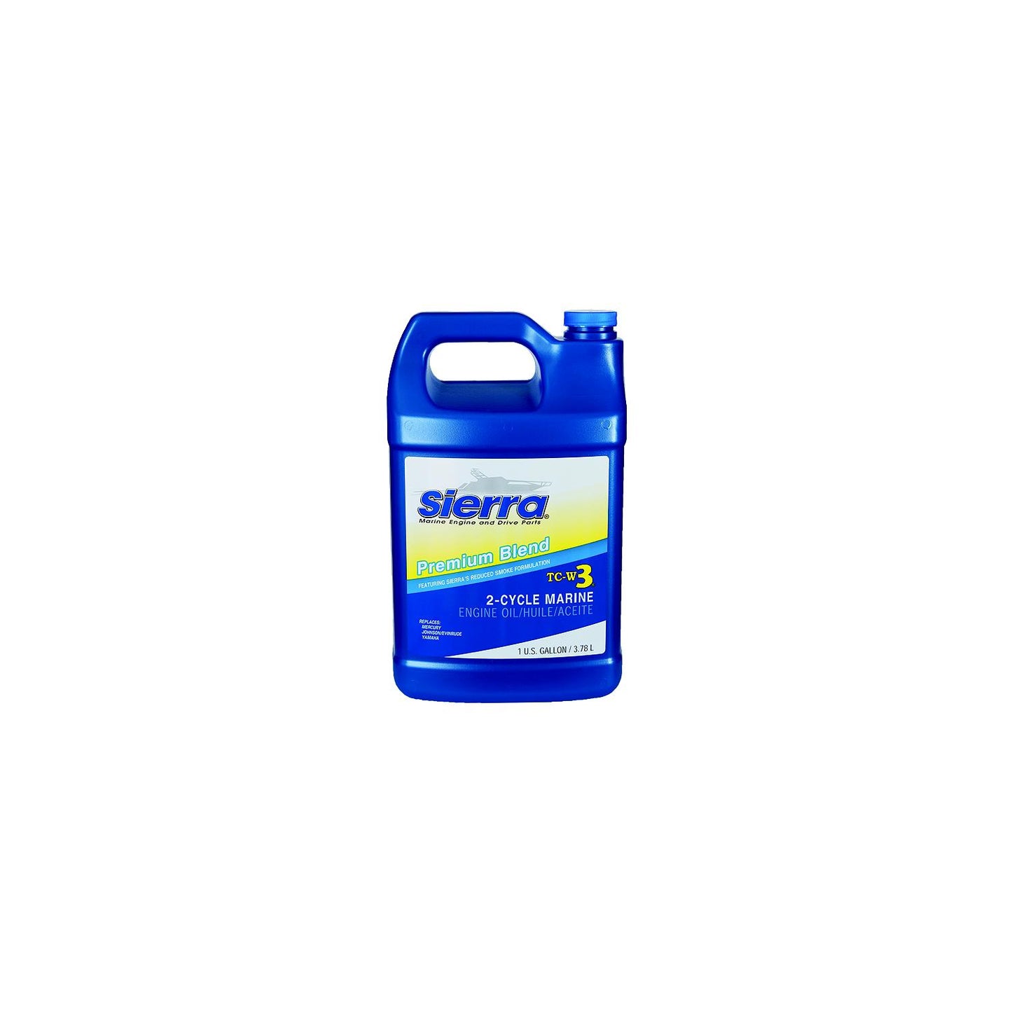 Sierra 95003 Blue Premium TC-W3 2 Cycle Engine Oil, Gal