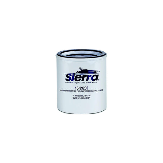 Sierra 99200 Repalcement Racor Spin-On Fuel Water Separator Filter for Above Deck Use, 30 Micron