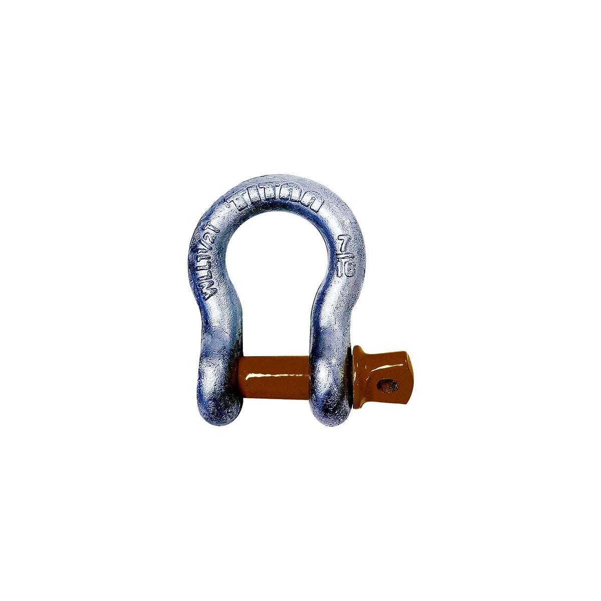 Hot Galvanized Bow Shackle, 7/16"-Supply Nautica