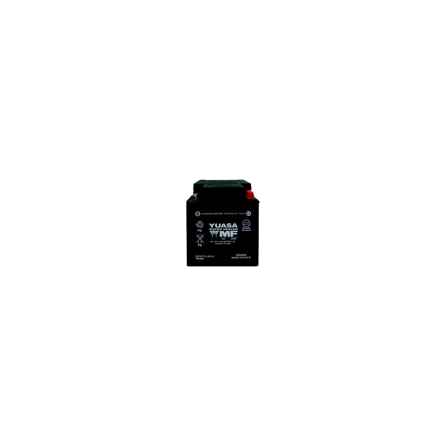 Yuasa YIX30L-PW Factory Activated Maintenance Free Battery-Supply Nautica