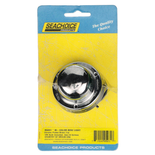 Seachoice Chrome Plated Brass Bi-Color Bow Light