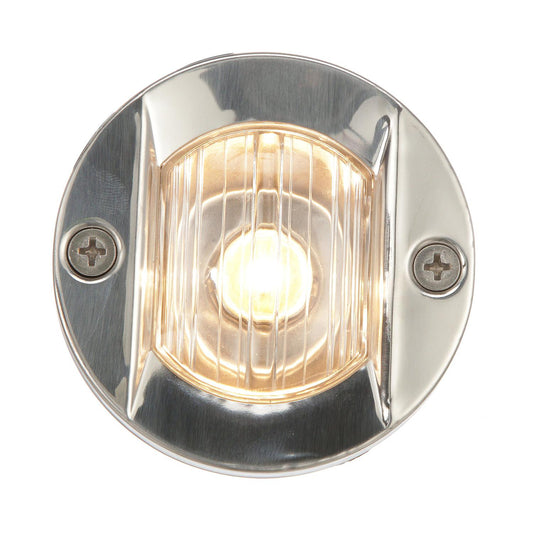 Seachoice 05381 Transom Light With Stainless Steel Flange, Round