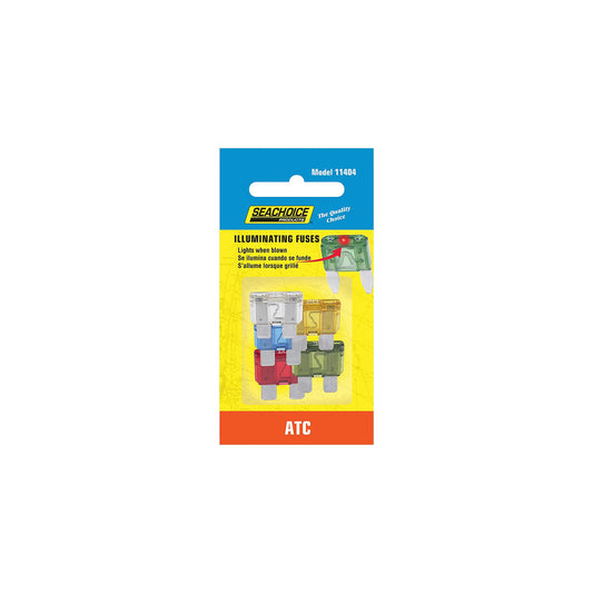 Seachoice ATC Indicating Fuse Assortment, 5 ea