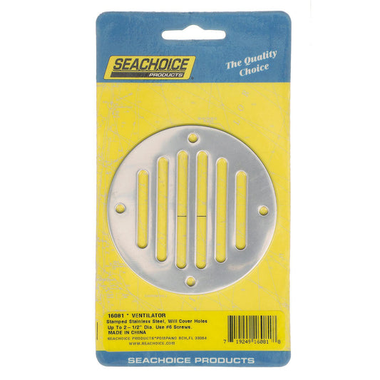Seachoice 3-1/4" Round Stainless Steel Ventilator