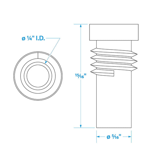 Seachoice 19841 UG176 Adapter For RG59U Coaxial Cable