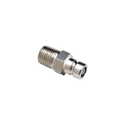 Seachoice Deluxe Fuel Connector For Honda, Chrome Plated Brass - Male Tank Fitting 1/4" NPT