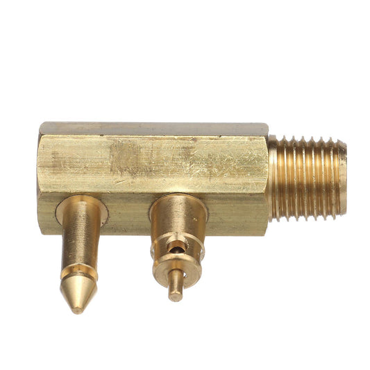 Seachoice Deluxe Fuel Connector For Yamaha/Mercury/Mariner, Brass - Male Tank 1/4" NPT