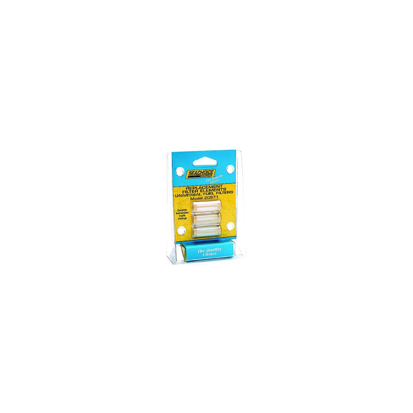 Seachoice Replacement Filters Only For 20941 In-Line Fuel Filter (Pack of 3)
