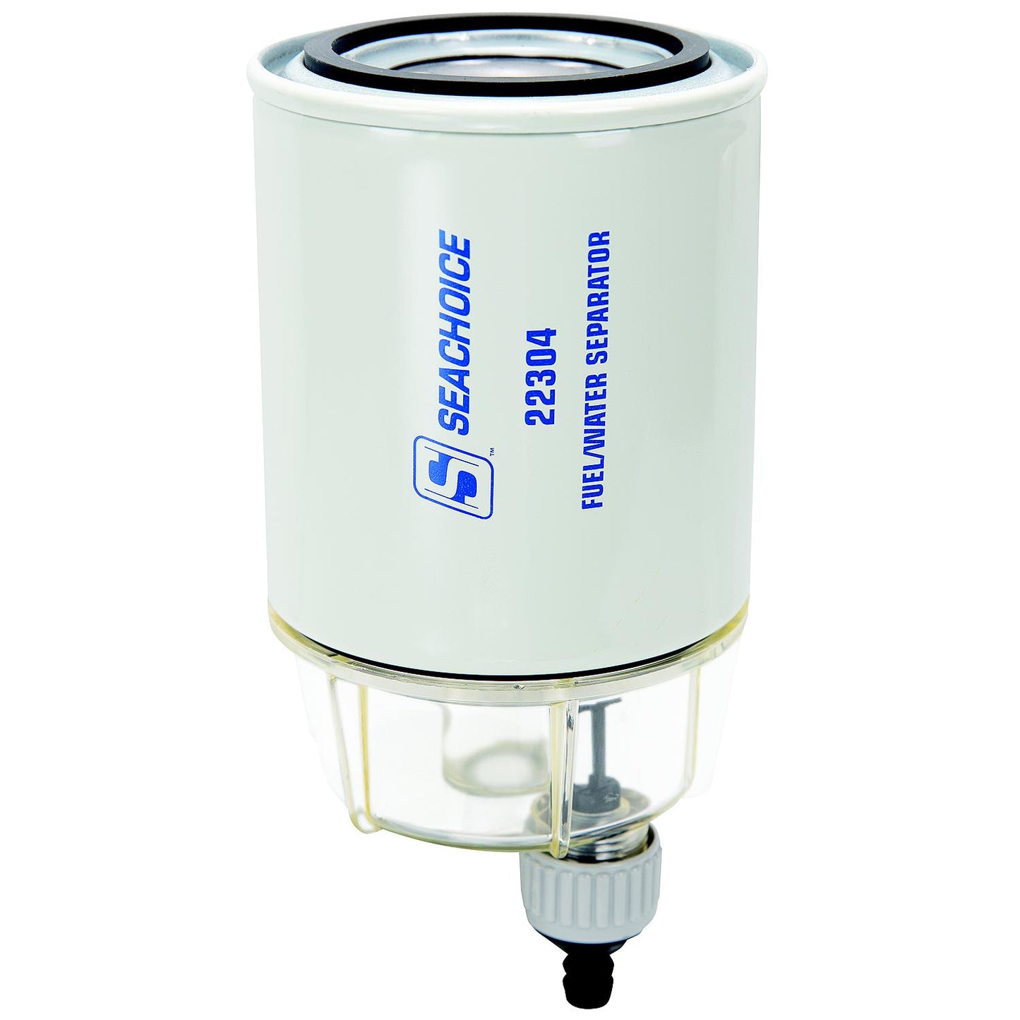 Seachoice 22303  Water Separating Fuel Filter with Clear Bowl