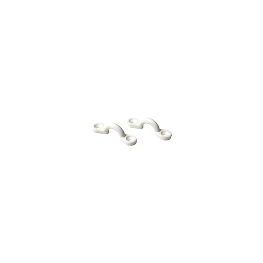 Seachoice White Nylon Eye Strap, 4/Card