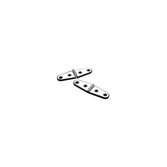 Seachoice 33851 Stainless Steel Strap Hinges With Base 4" x 1-1/16" (1 Pair Per Pack)
