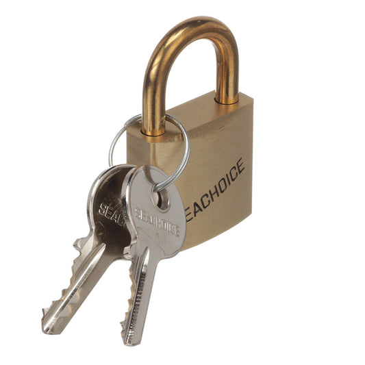 Seachoice 37231 2" Solid Brass Body Padlock - Single Lock