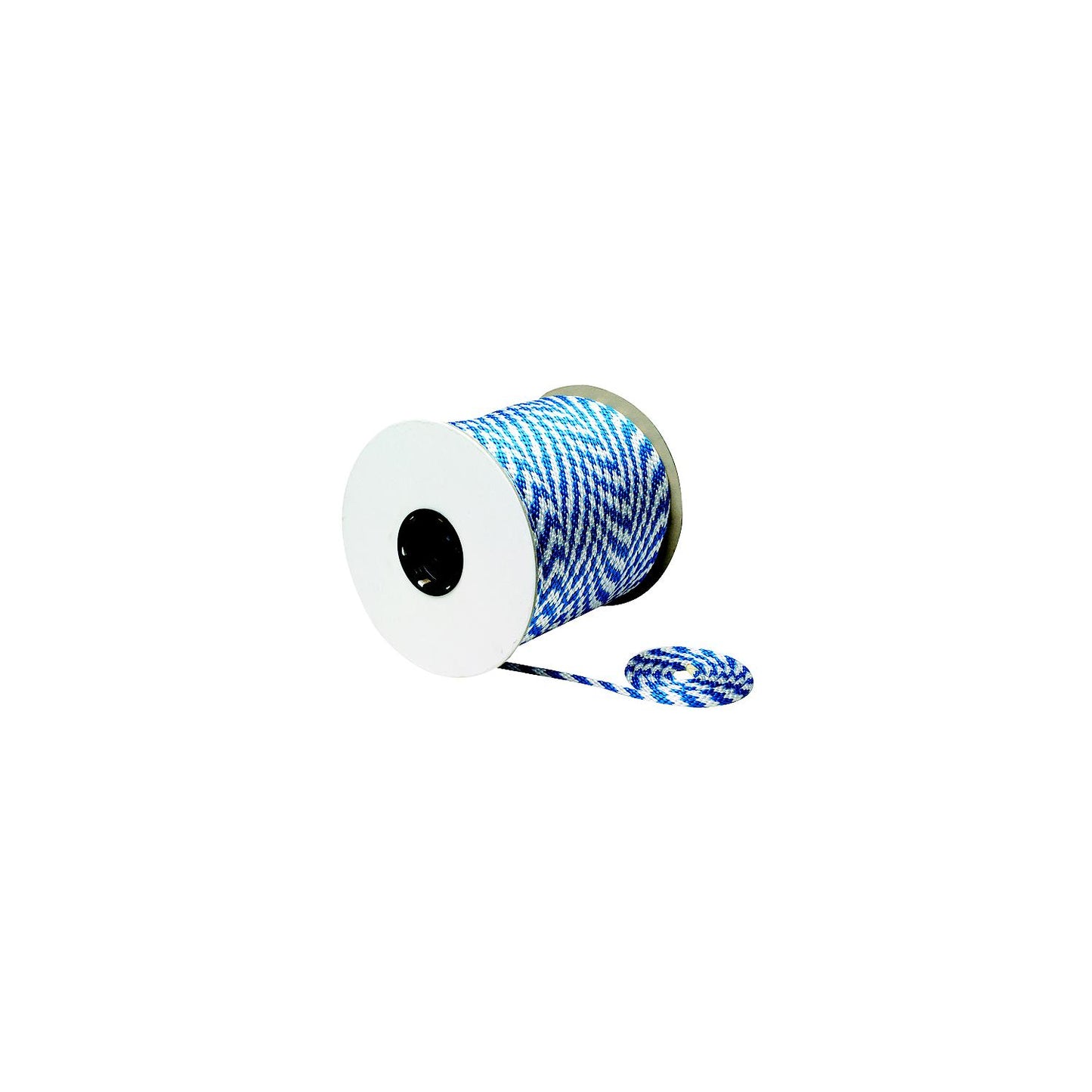 Seachoice Blue/White Solid Braid MFP Multi-Purpose Spool (Derby Rope), 3/8" x 500'