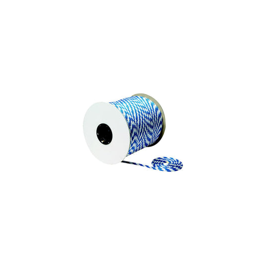 Seachoice Blue/White Solid Braid MFP Multi-Purpose Spool (Derby Rope), 3/8" x 500'