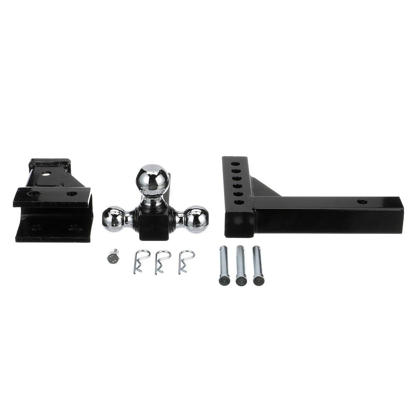 Seachoice Tri-Ball Adjustable Trailer Hitch Fits 1-7/8", 2" and 2-5/16" Balls