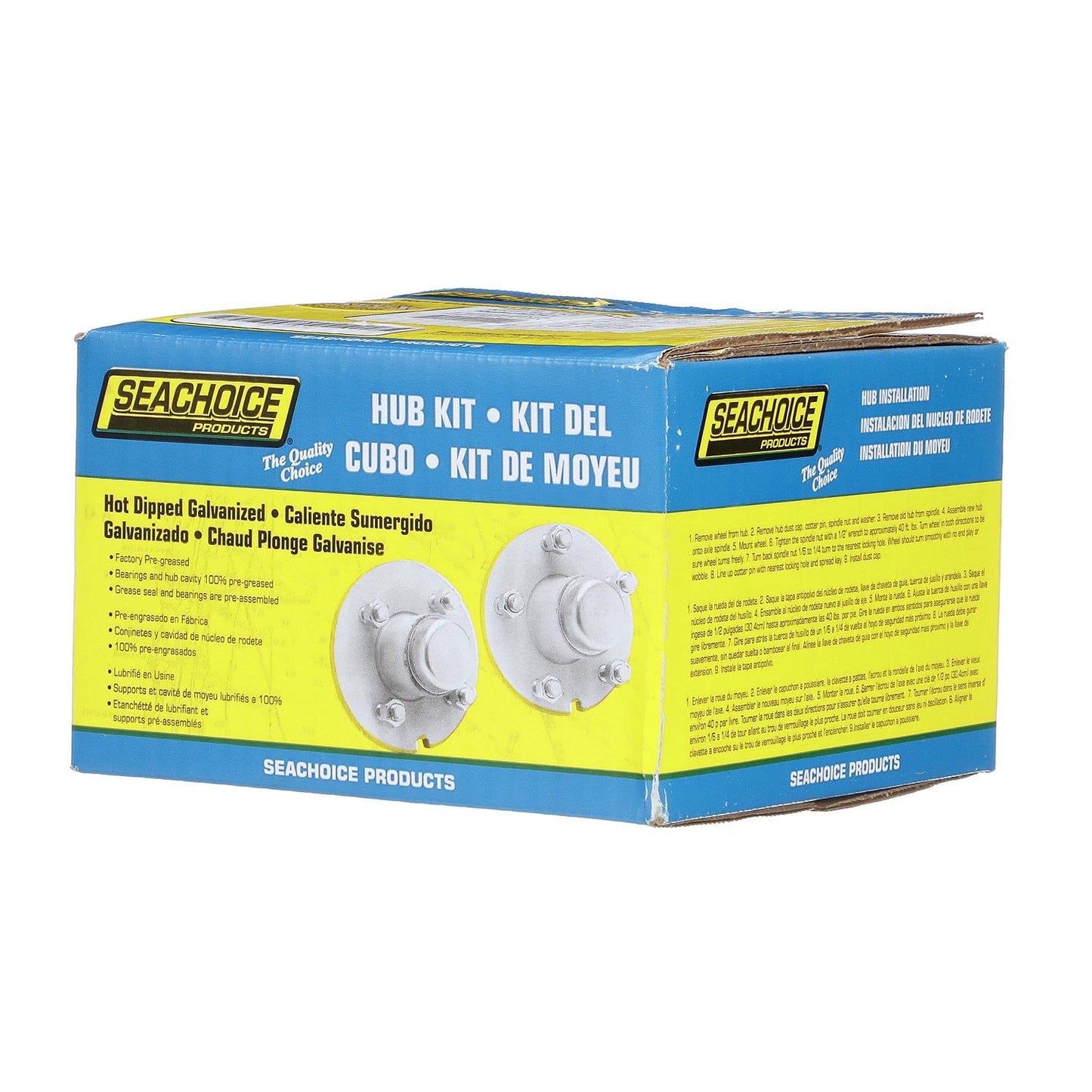 Seachoice 53041 Galvanized Trailer Wheel Hub