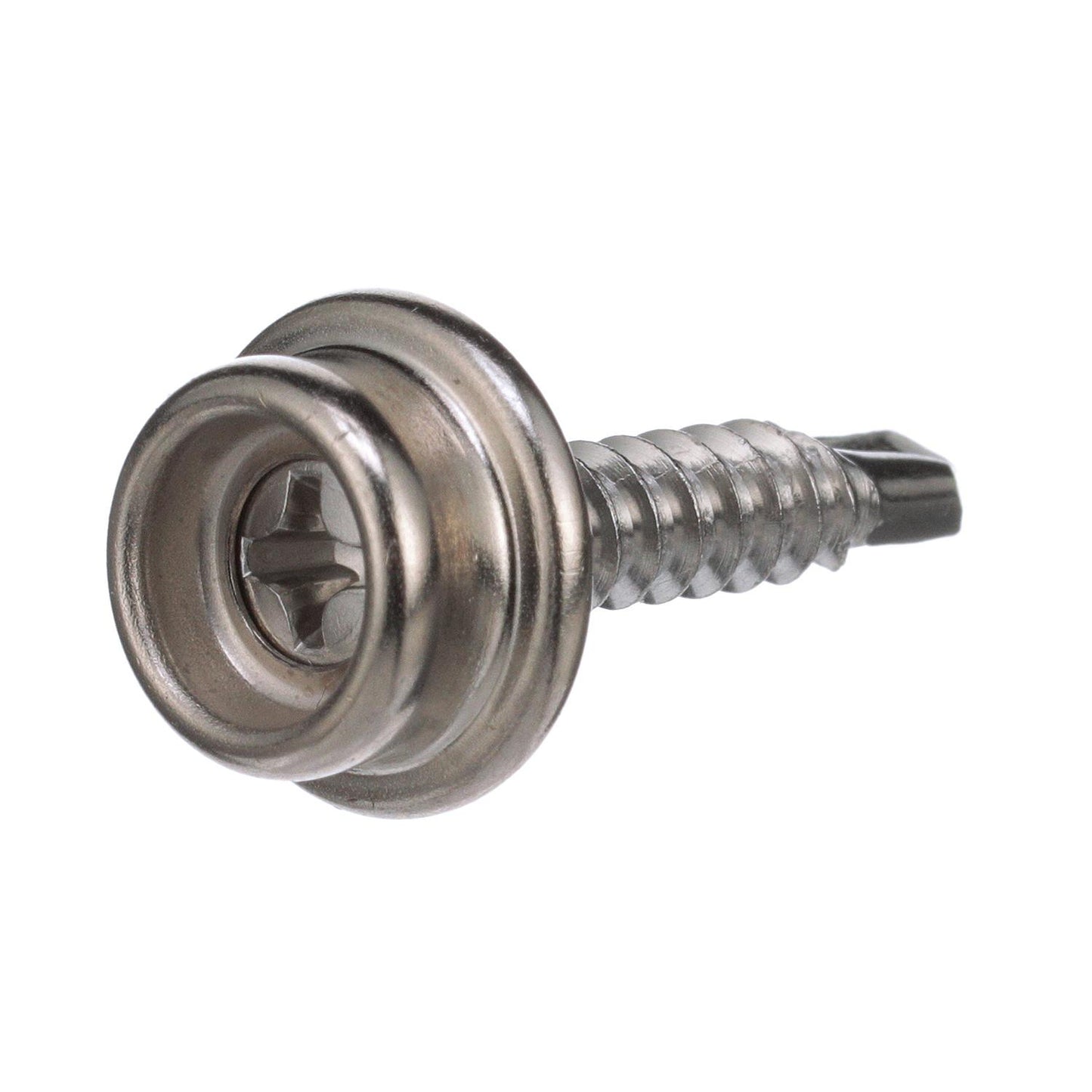Seachoice 59388 Button Stud Self-Drilling Screw 3/4", 50/pk