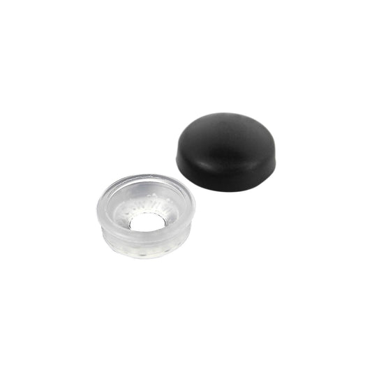 Seachoice Screw Caps, Black, Fits #10 & #12