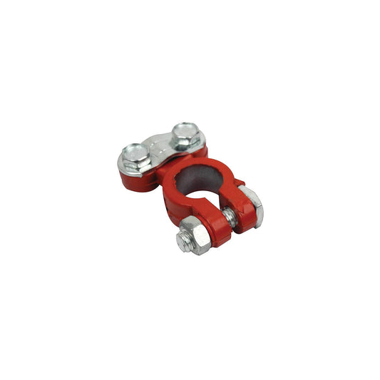 Seachoice Clamp style coated battery terminal, red