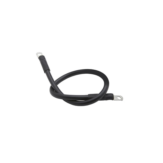 Seachoice 63021 Tinned Copper Battery Assembly, 4 AWG, Black, 2'