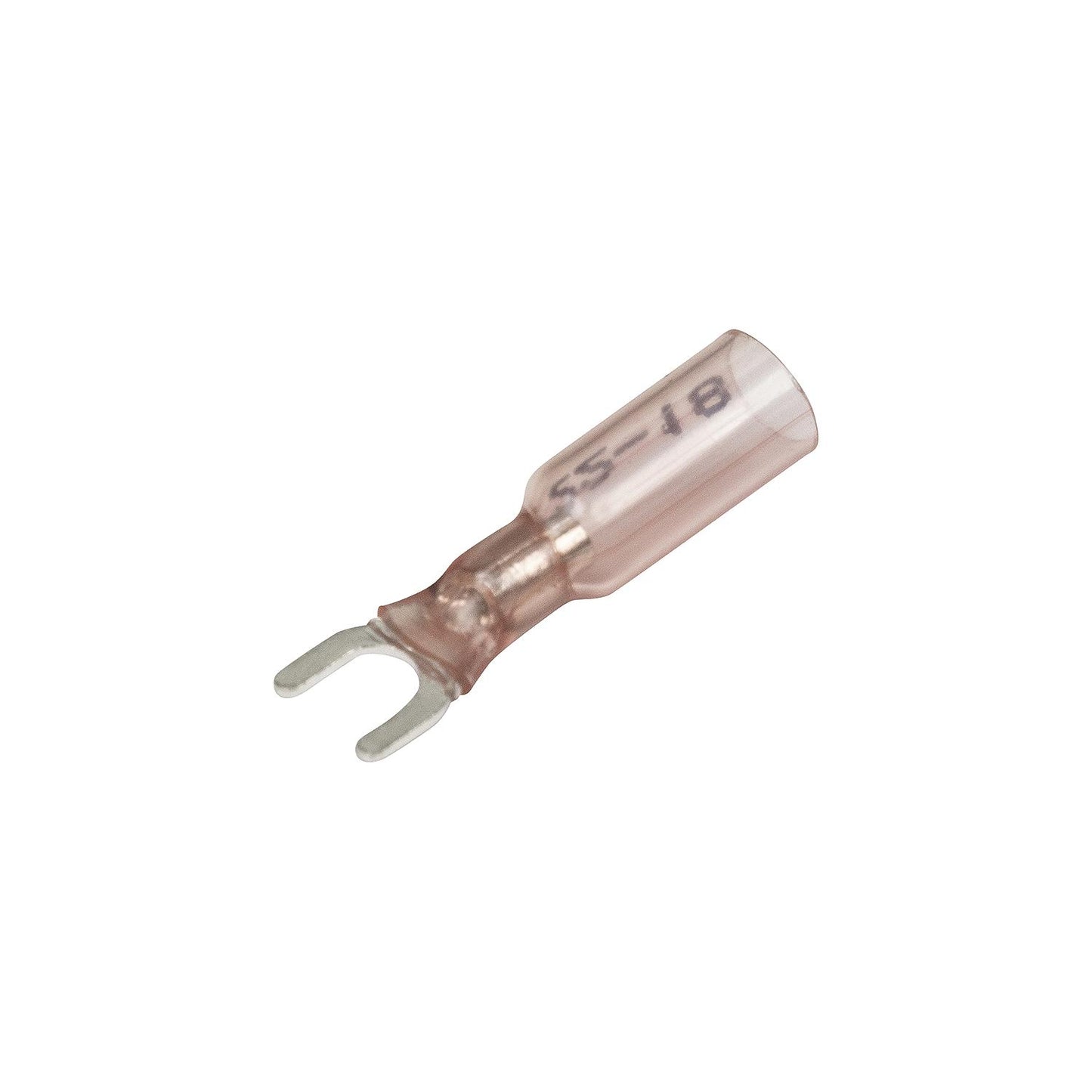 Seachoice 64034 3-To-1 Heat Shrink Spade Terminal - 22-18 Ga., #10 Stud, 25/Bag