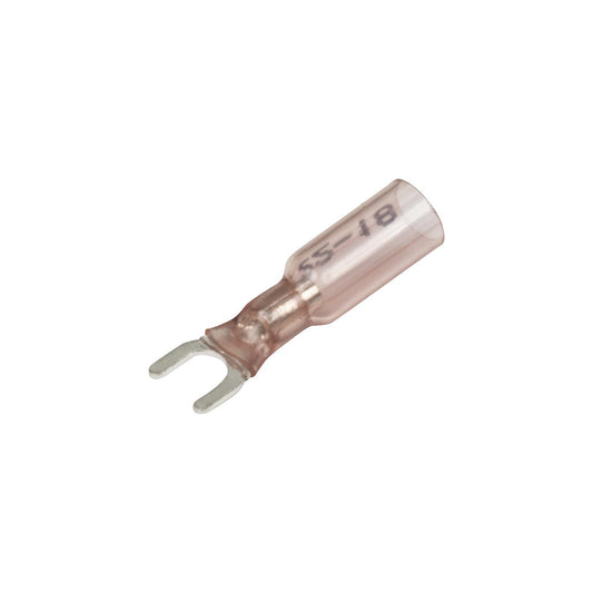 Seachoice 64034 3-To-1 Heat Shrink Spade Terminal - 22-18 Ga., #10 Stud, 25/Bag