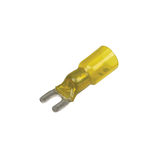 Seachoice 64039 3-To-1 Heat Shrink Spade Terminal - 12-10 Ga., #6 Stud, 25/Bag