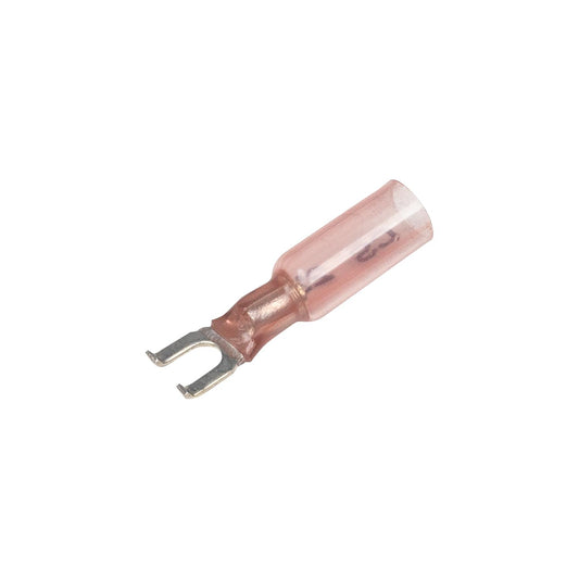 Seachoice 64054 3-To-1 Heat Shrink Spade Terminal - 22-18 Ga., #10 Stud, 25/Bag