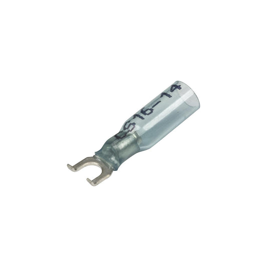 Seachoice 64057 3-To-1 Heat Shrink Spade Terminal - 16-14 Ga., #10 Stud, 25/Bag