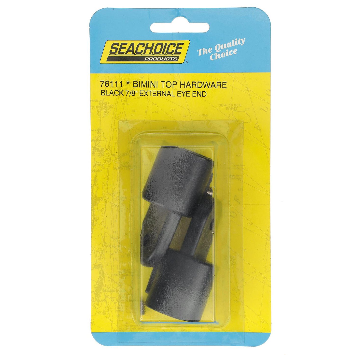 Seachoice Ext Eye End - 7/8 - Black