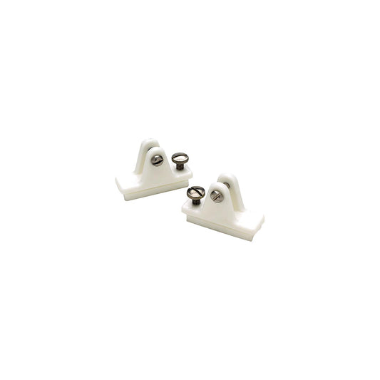 Seachoice Nylon Side Mount Deck Hinges With Stainless Steel Slide Lock (2 Per Pack0