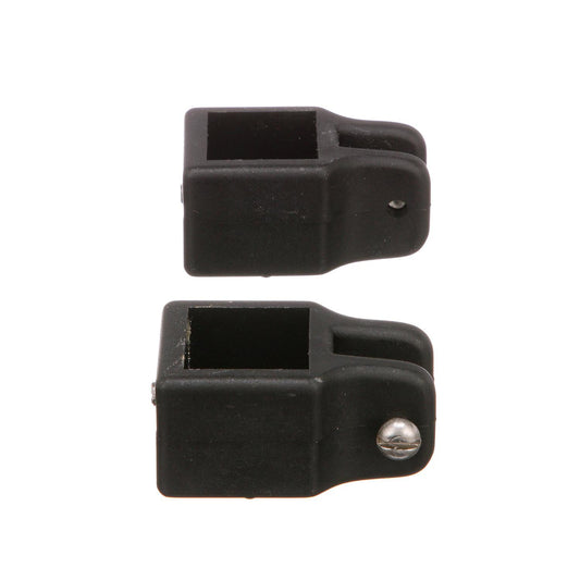 Seachoice Square Jaw Slides Fit 1" OD Tube-Black (2 Per Pack)