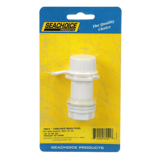 Seachoice Replacment Threaded Drain Plug For Igloo Coolers 72 to 162 QT