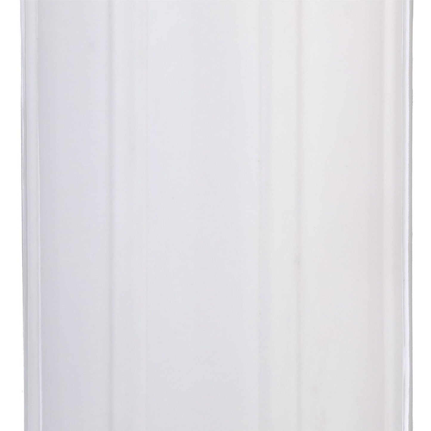 Seachoice 79111 Center Hole Ribbed Fender, White, 6" x 15"