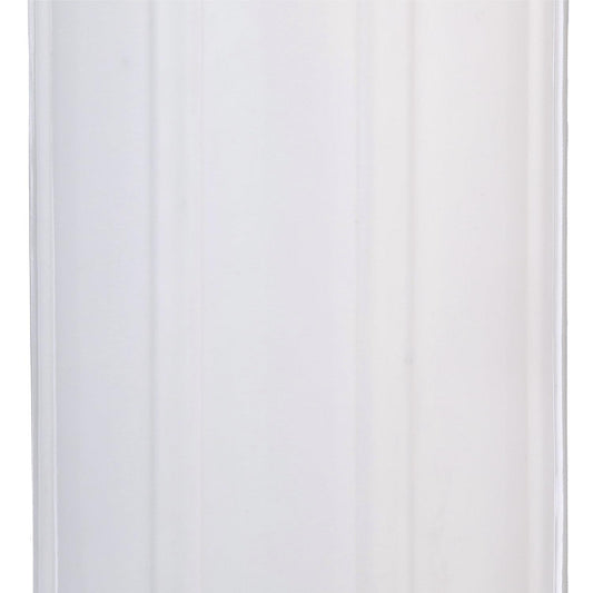 Seachoice 79111 Center Hole Ribbed Fender, White, 6" x 15"