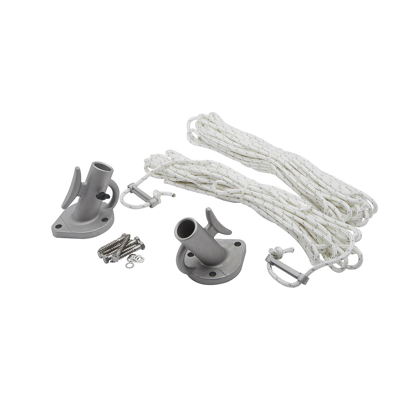 Seachoice 79731 Mooring Whip - 1 Pair - Black, 8'