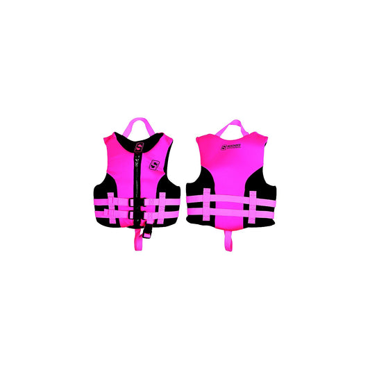 Seachoice 85111 Evoprene Multi-Sport Vest, Pink/Black, Child